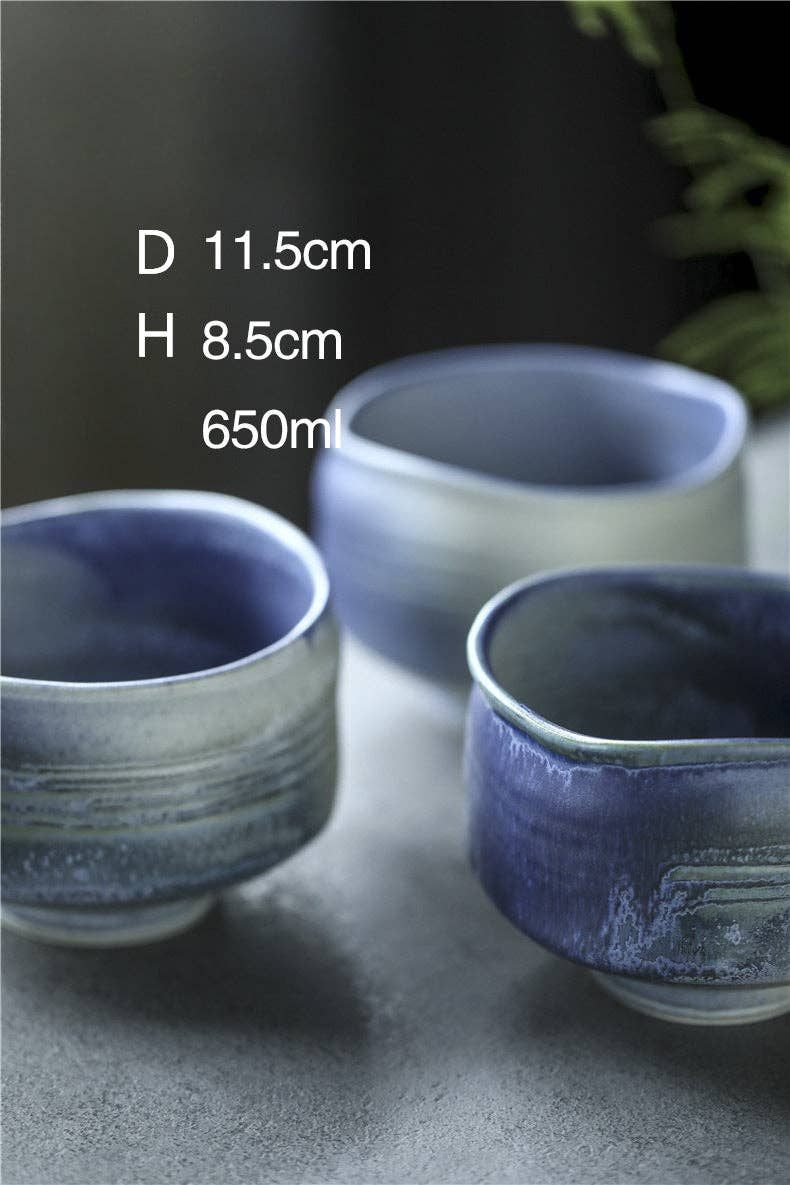Gohobi  Blue Matcha Bowl
