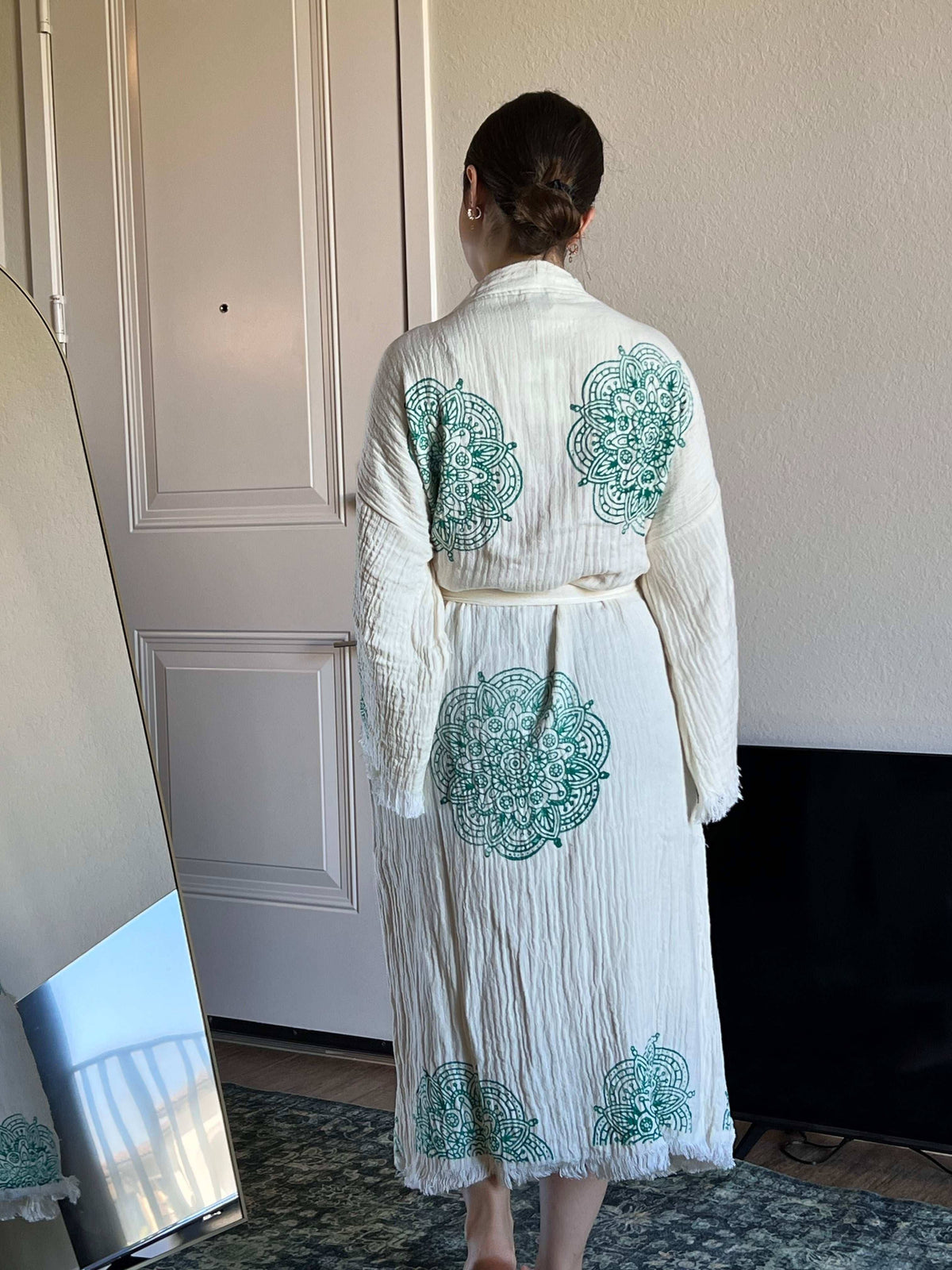 Mandala Kimono Robe