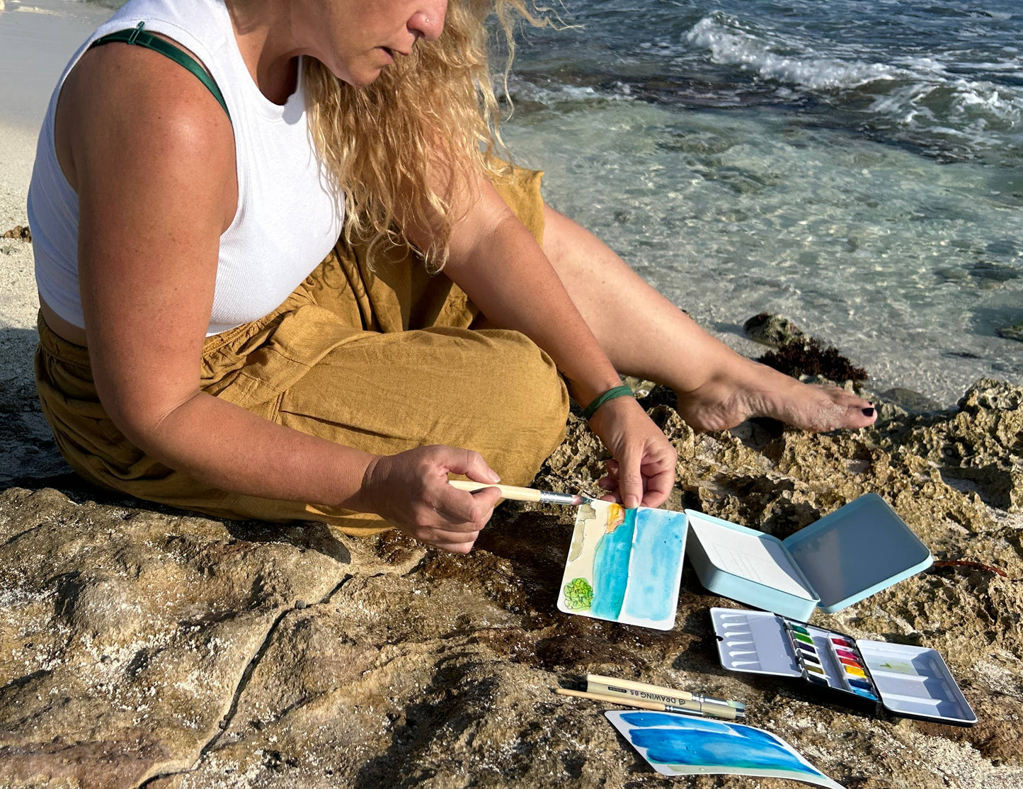 Sketch + Wander Watercolor Travel Kit- All in One Kit