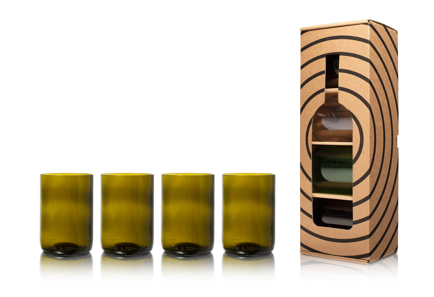 Tumbler 4-pack - Olive