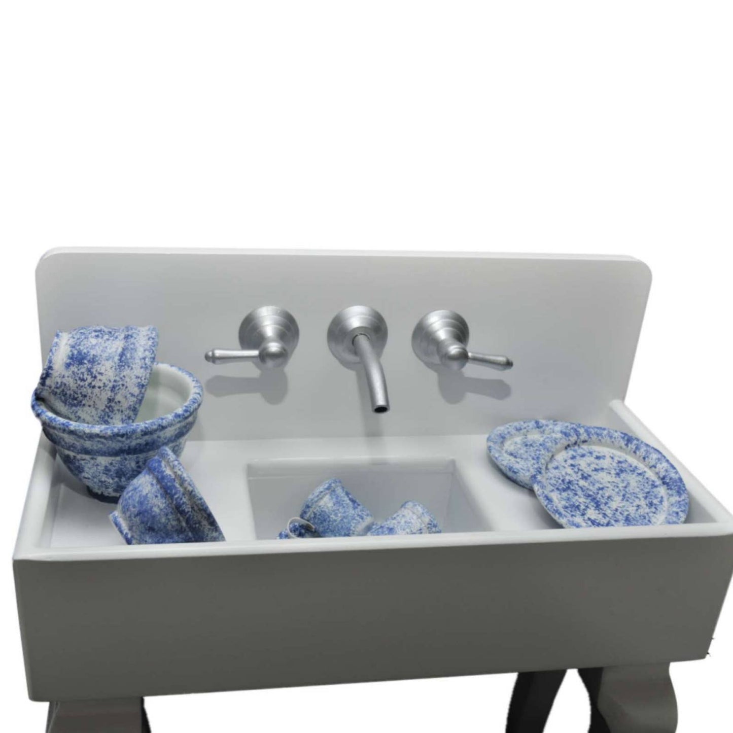18 In Doll Furniture, Farm Kitchen Sink Fits American Girl