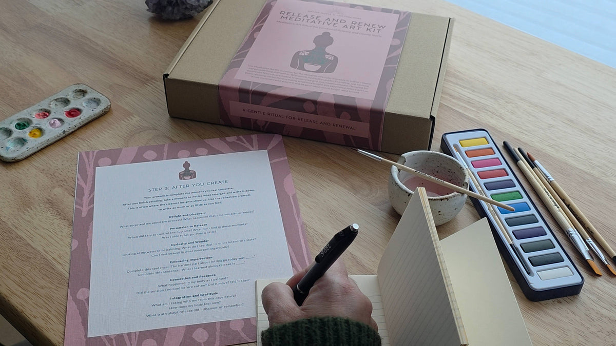 Release + Renew Meditative Art Kit