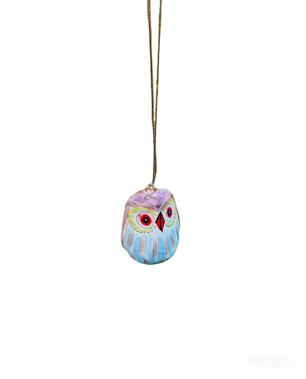 Owl Ornament Paper Mache