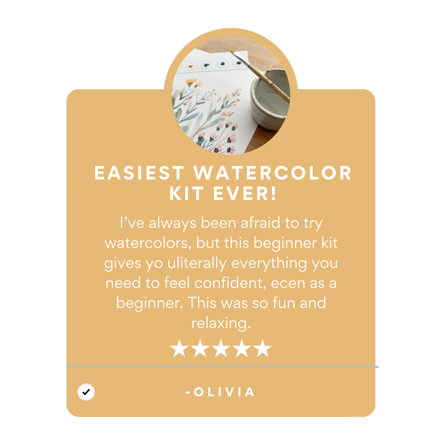 Watercolor Kit - Hummingbird