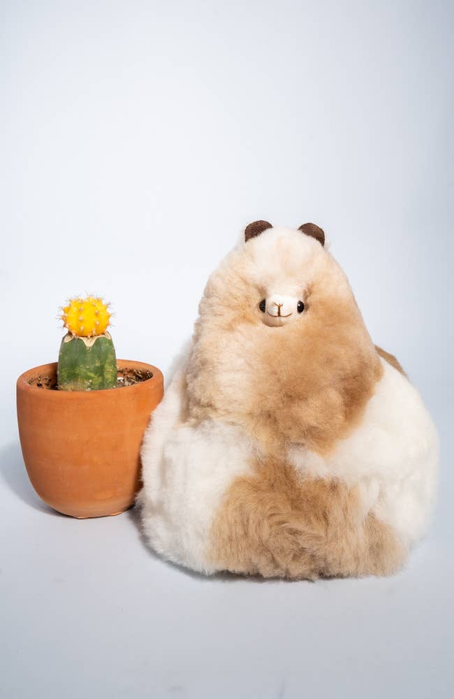 Cushing Alpaca 8" | Alpaca Stuffed Animal | Handmade