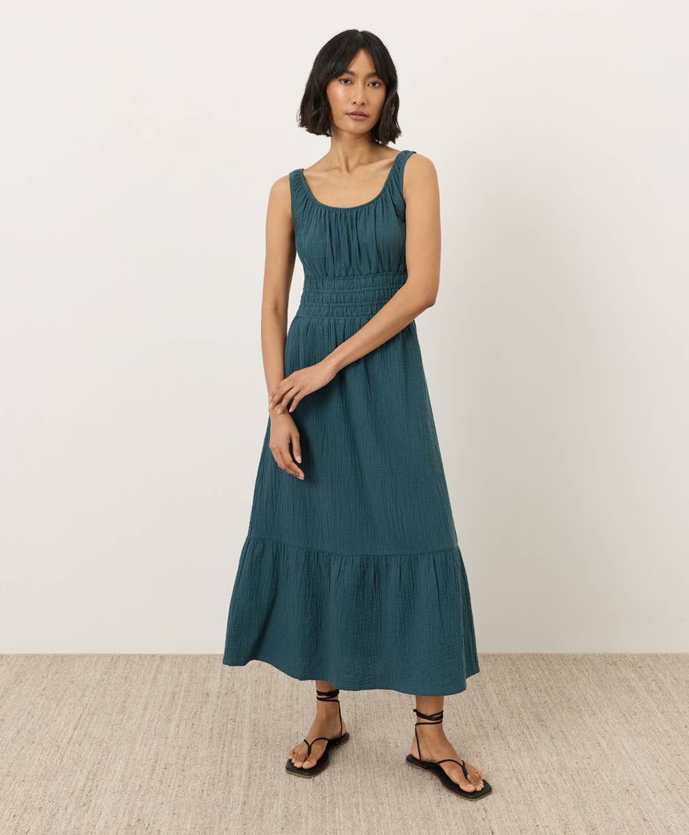 Women's Coastal Double Gauze Cami Dress