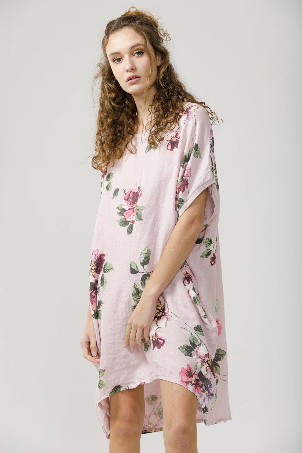 Rosabella Floral linen dress.
