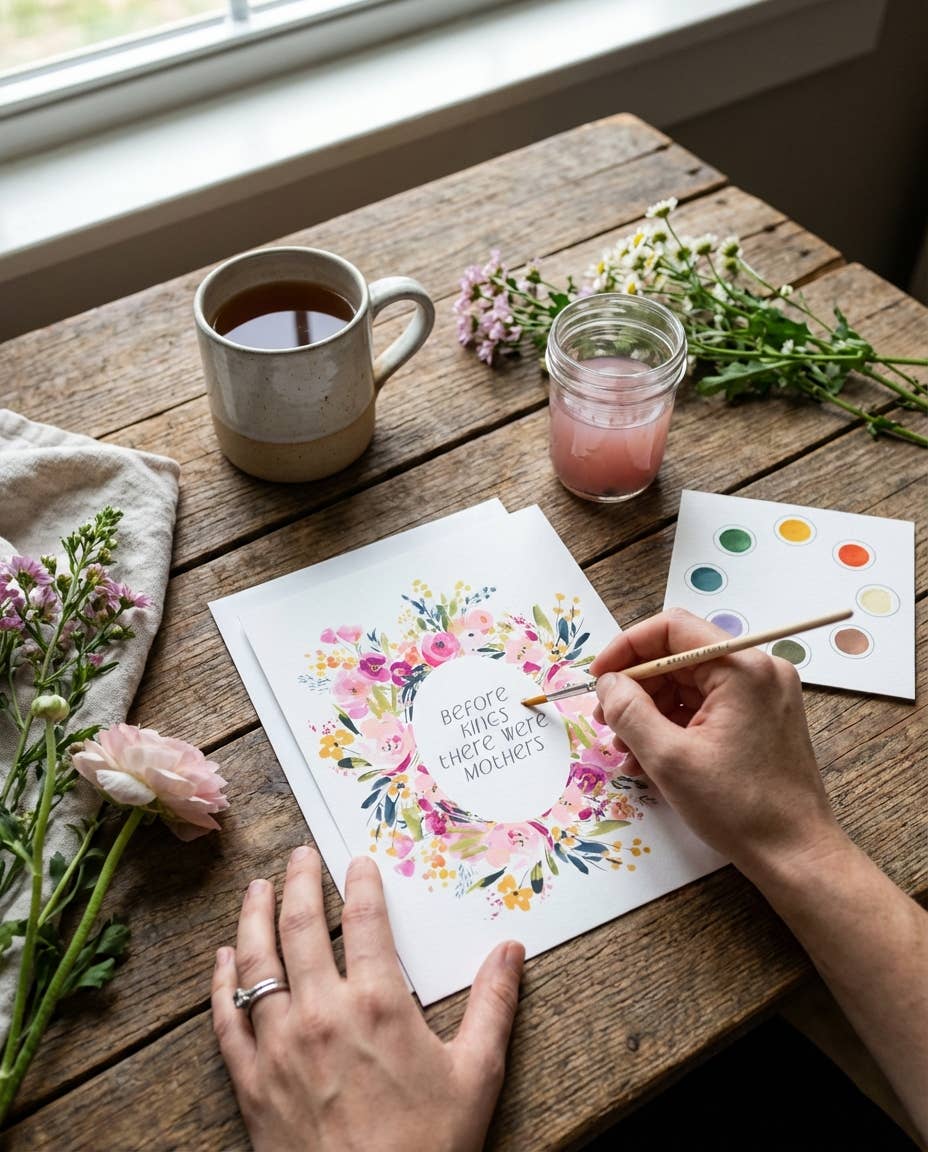 Mothers Day All-in-One Watercolor Kit- Honoring Mothers