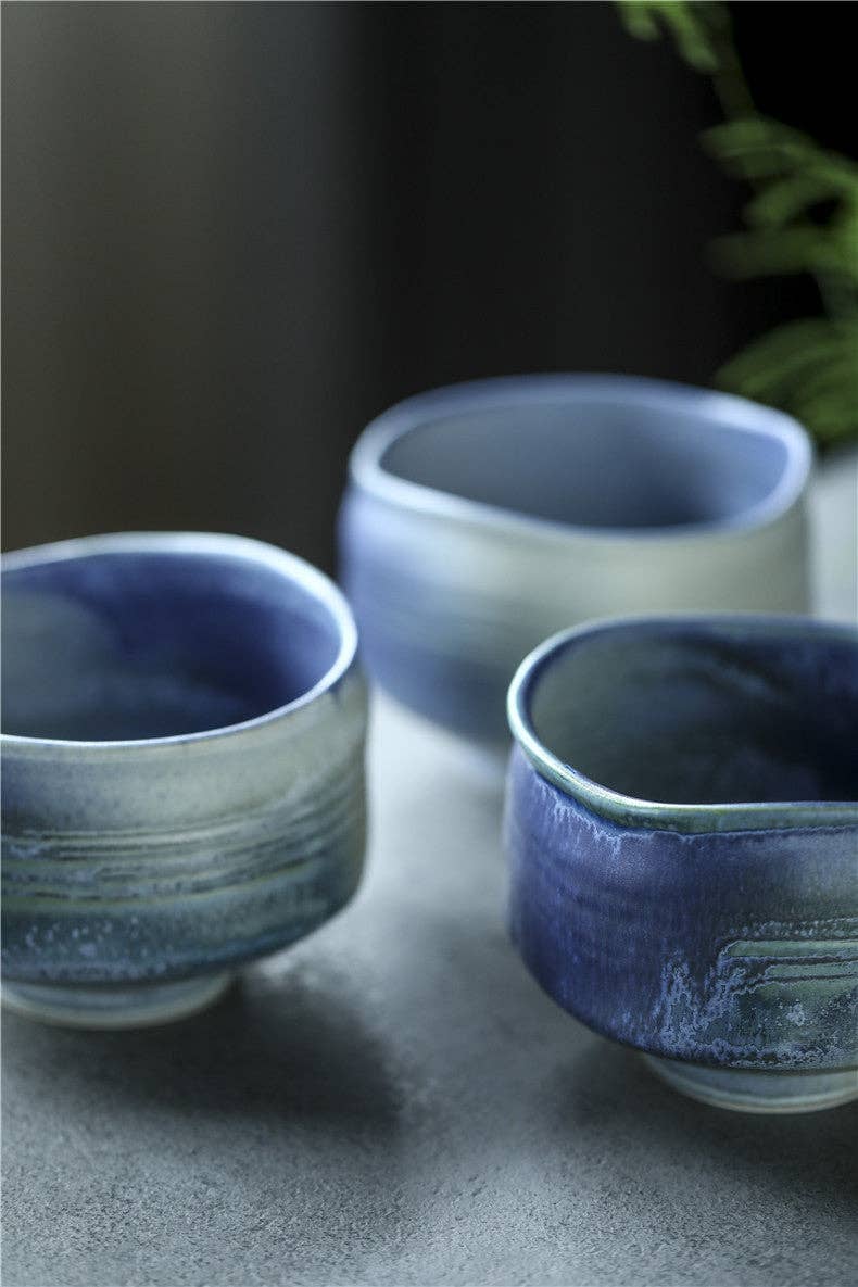 Gohobi  Blue Matcha Bowl