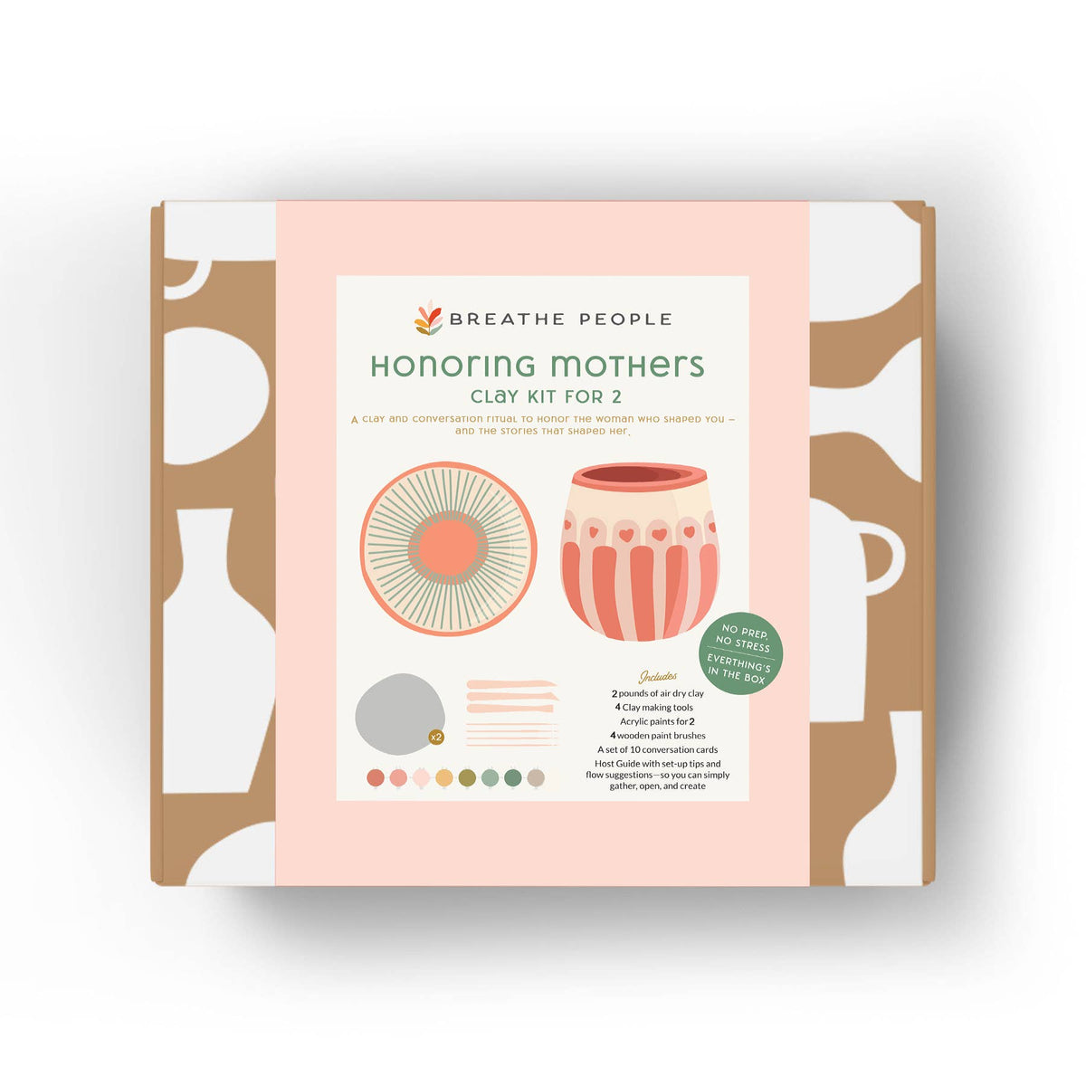 Honoring Mothers  Clay Kit for Two