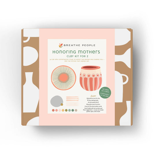 Honoring Mothers  Clay Kit for Two