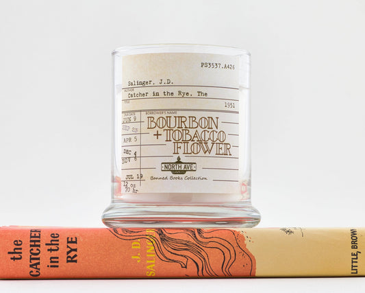 Banned Book Candle / The Catcher in the Rye / Bookish Gift