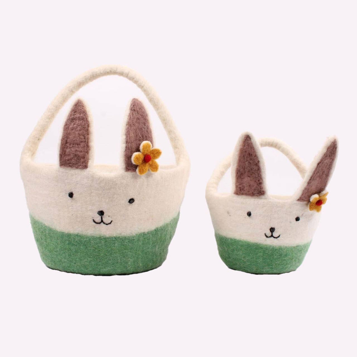 Easter Decor - Pastel Easter Bunny Basket