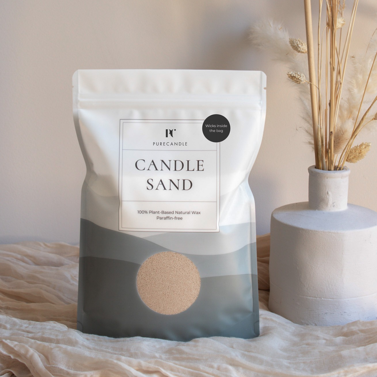 Dessert Sand candle sand with wicks