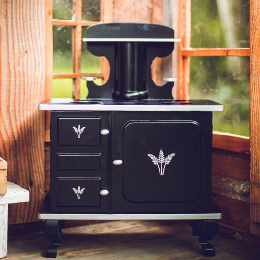 Little House On The Prairie 18" Doll Furniture Wooden Stove