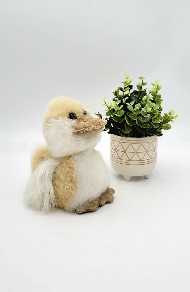 Duck 8" | Alpaca Stuffed Animal | Handmade