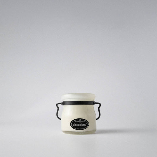5 oz Cream Jar Candle: Fireside Flannel