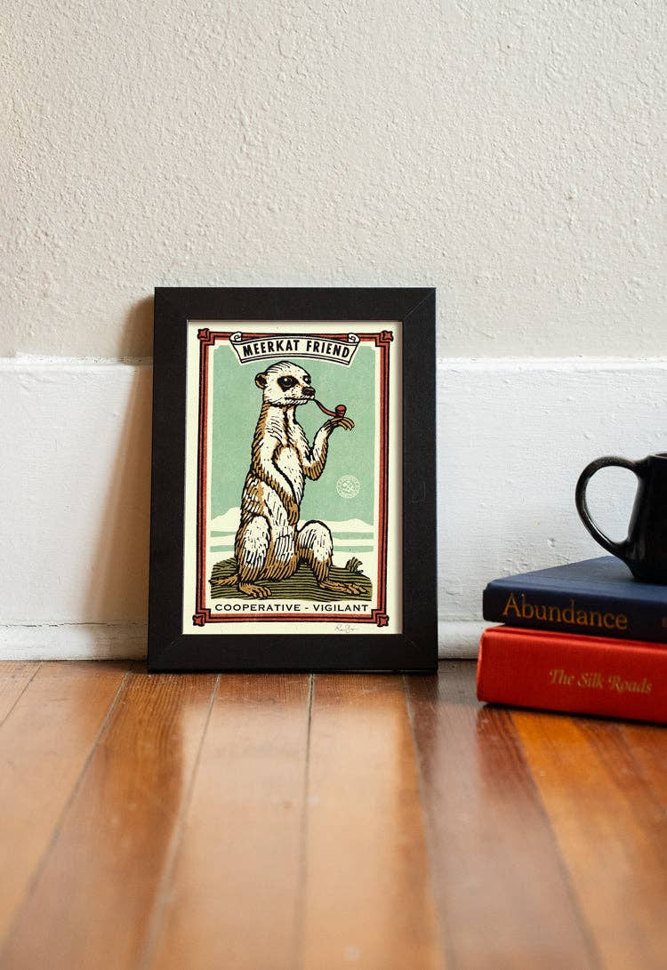 Meerkat Friend Print