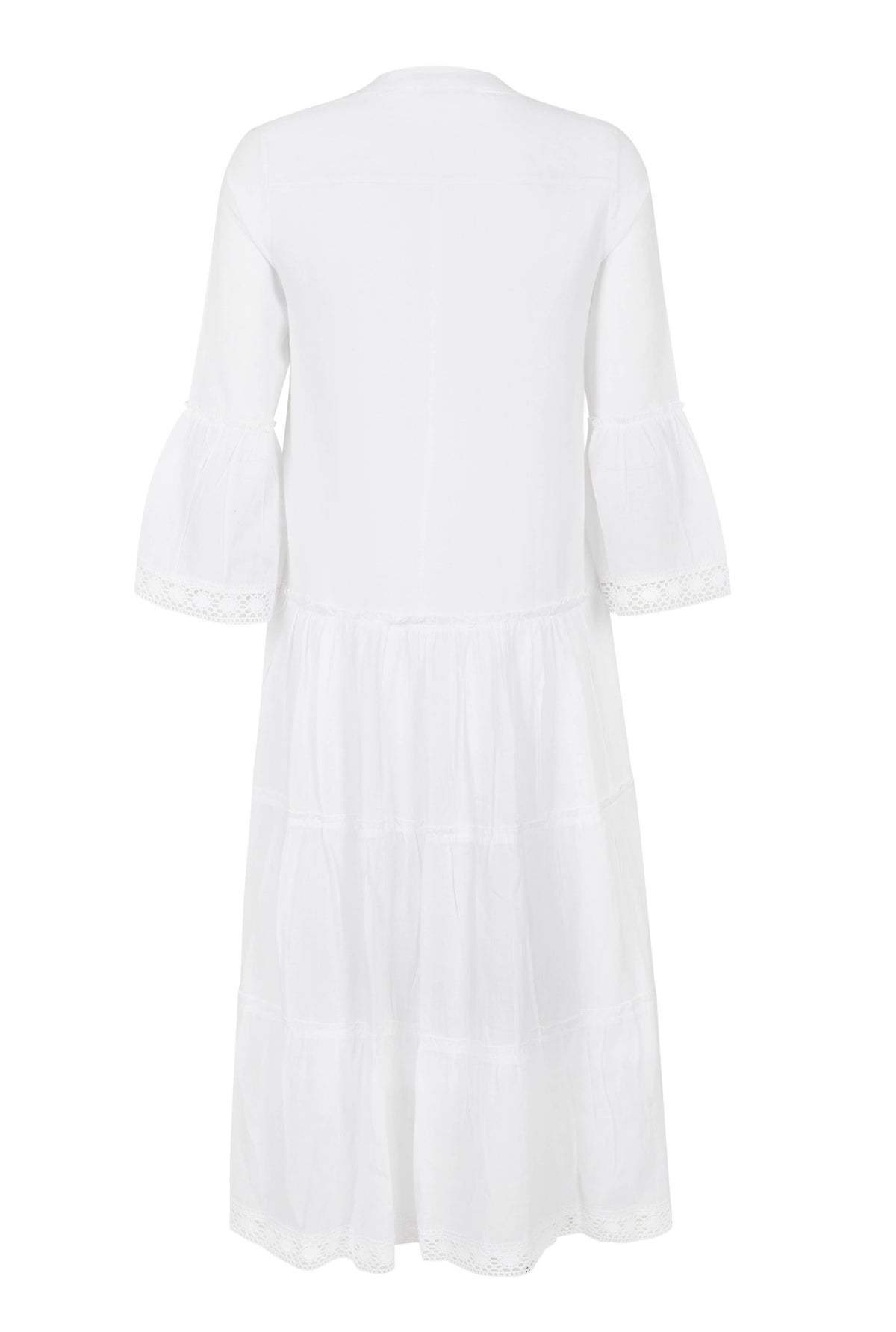 Mika Maxi Dress / Cotton Dress, Bohemian Dress, White Dress