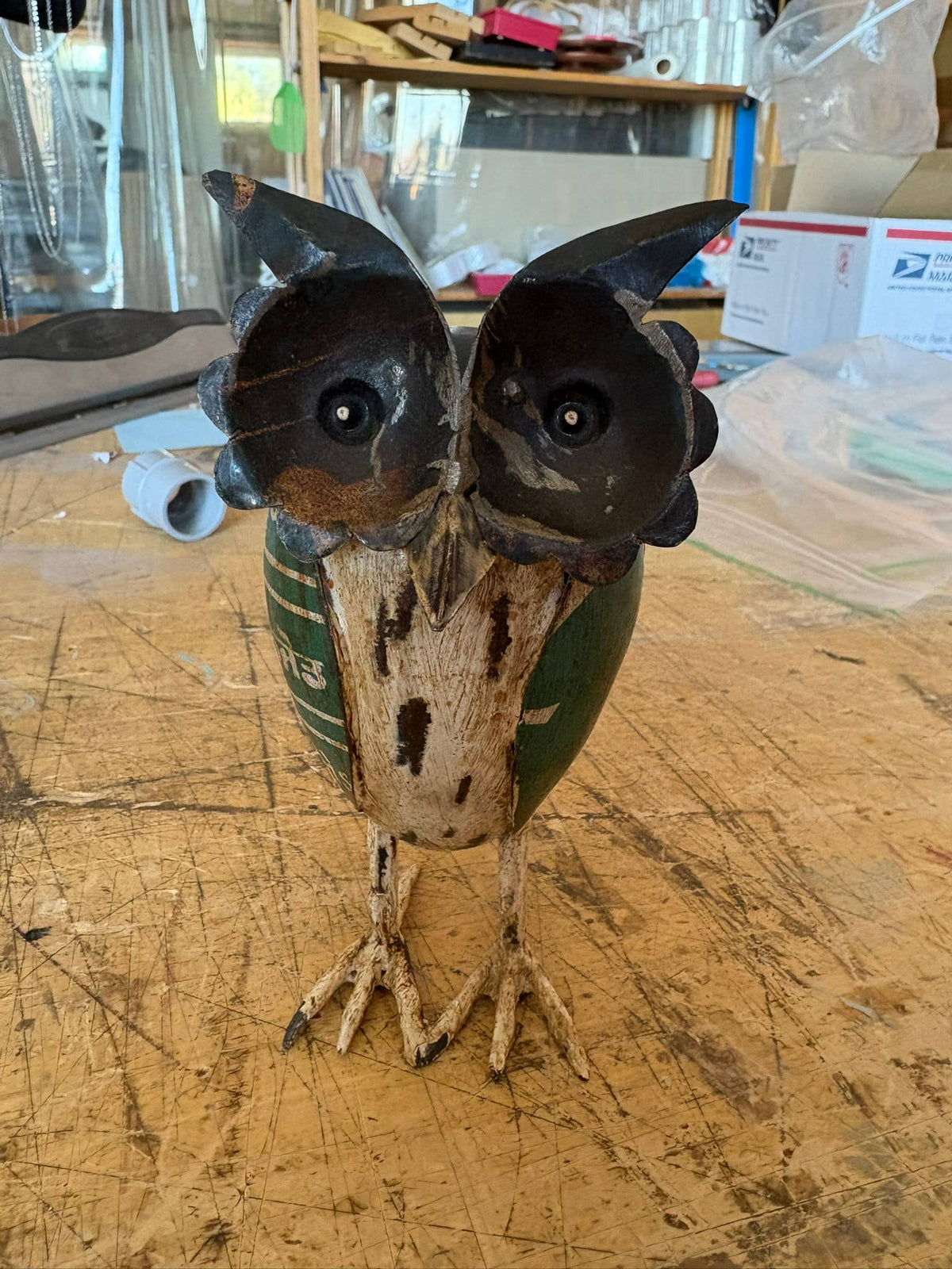Owl Blue Small Recycled