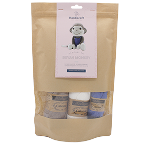 DIY Crochet Kit - Bryan Monkey