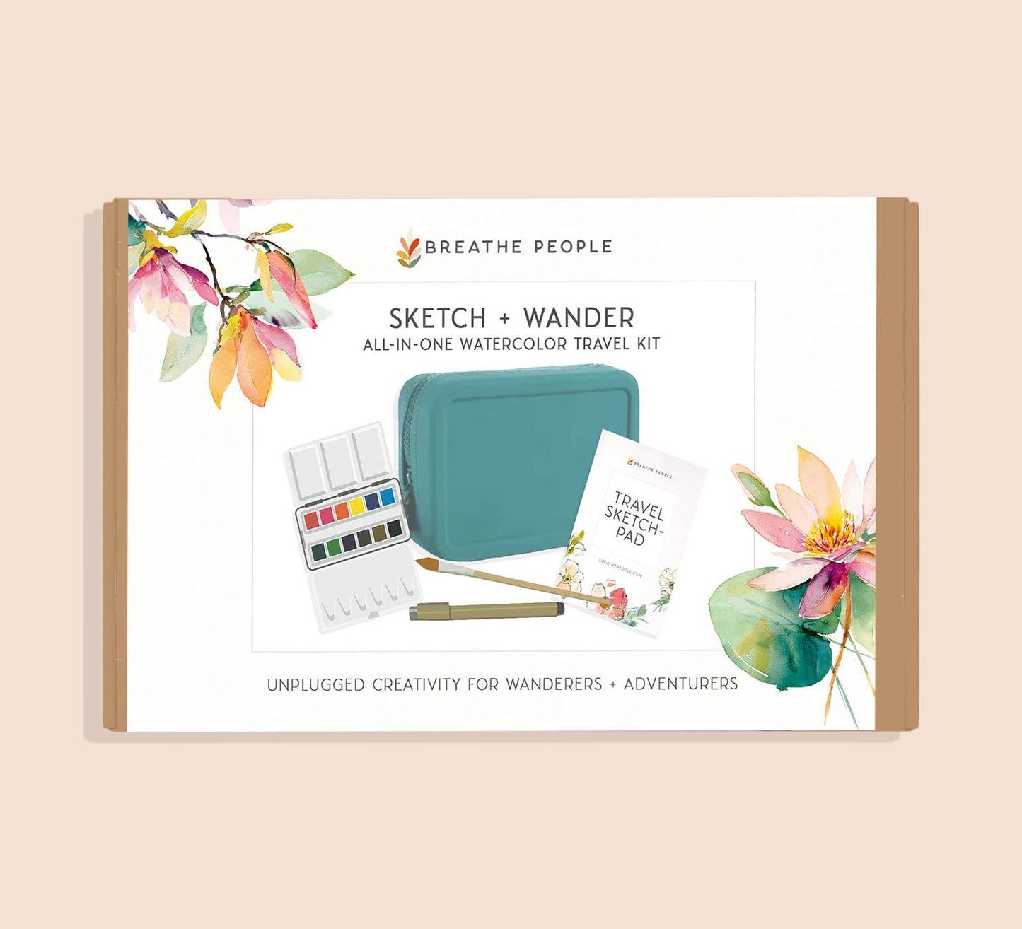 Sketch + Wander Watercolor Travel Kit- All in One Kit