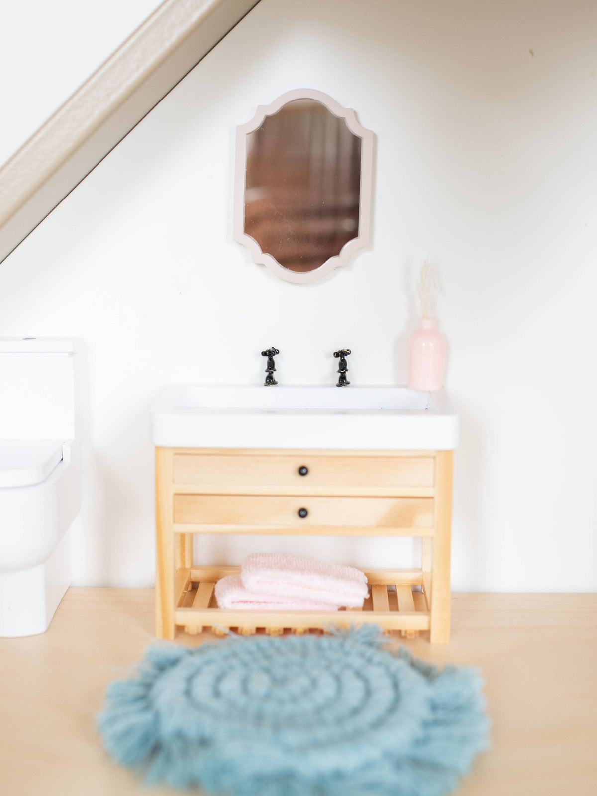 Dollhouse Miniature Dolly Wall Mirror Collection