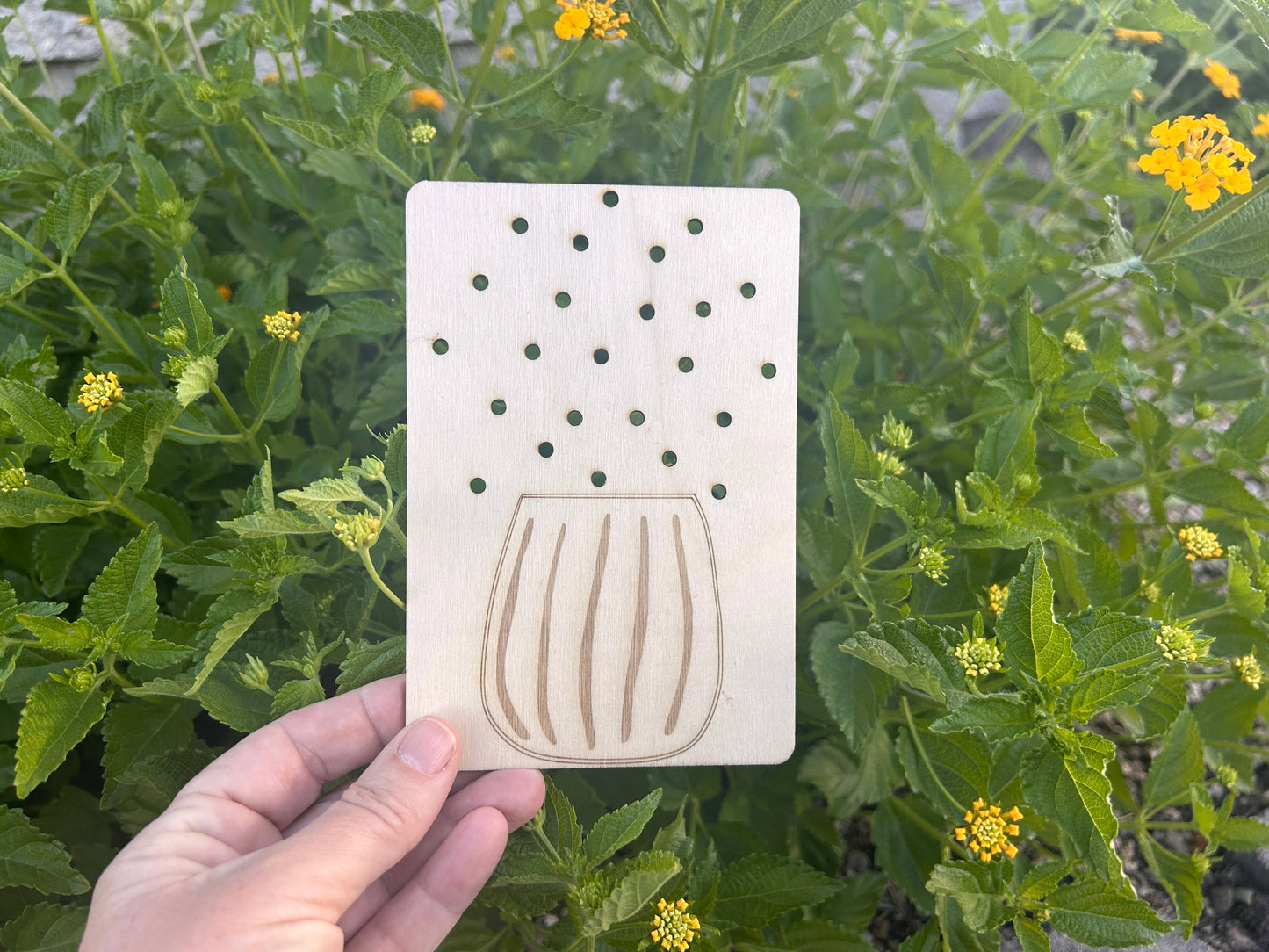 Nature Walk Bouquet- Flower Collecting Gift + Activity Board