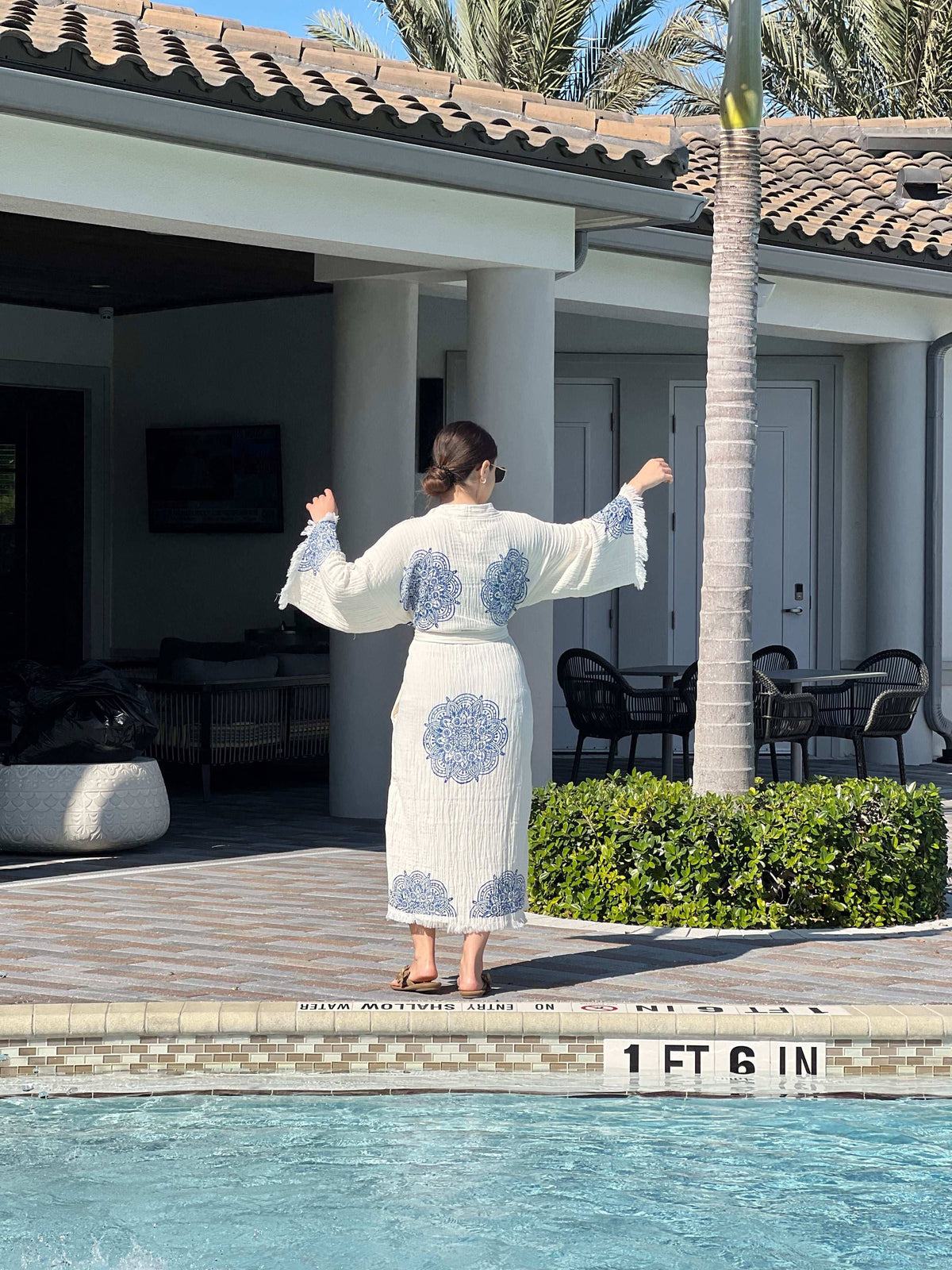 Mandala Kimono Robe