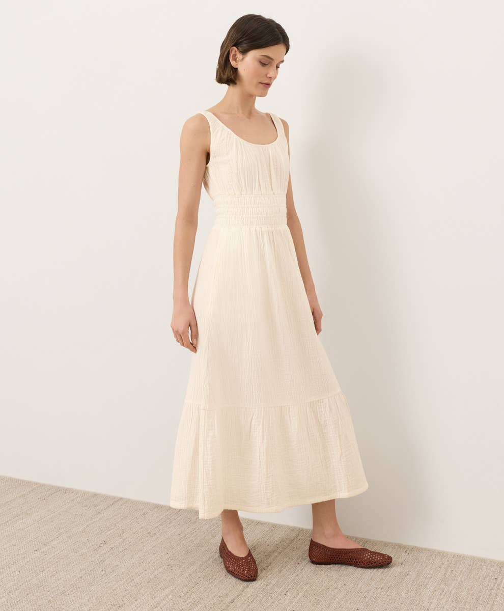 Women's Coastal Double Gauze Cami Dress