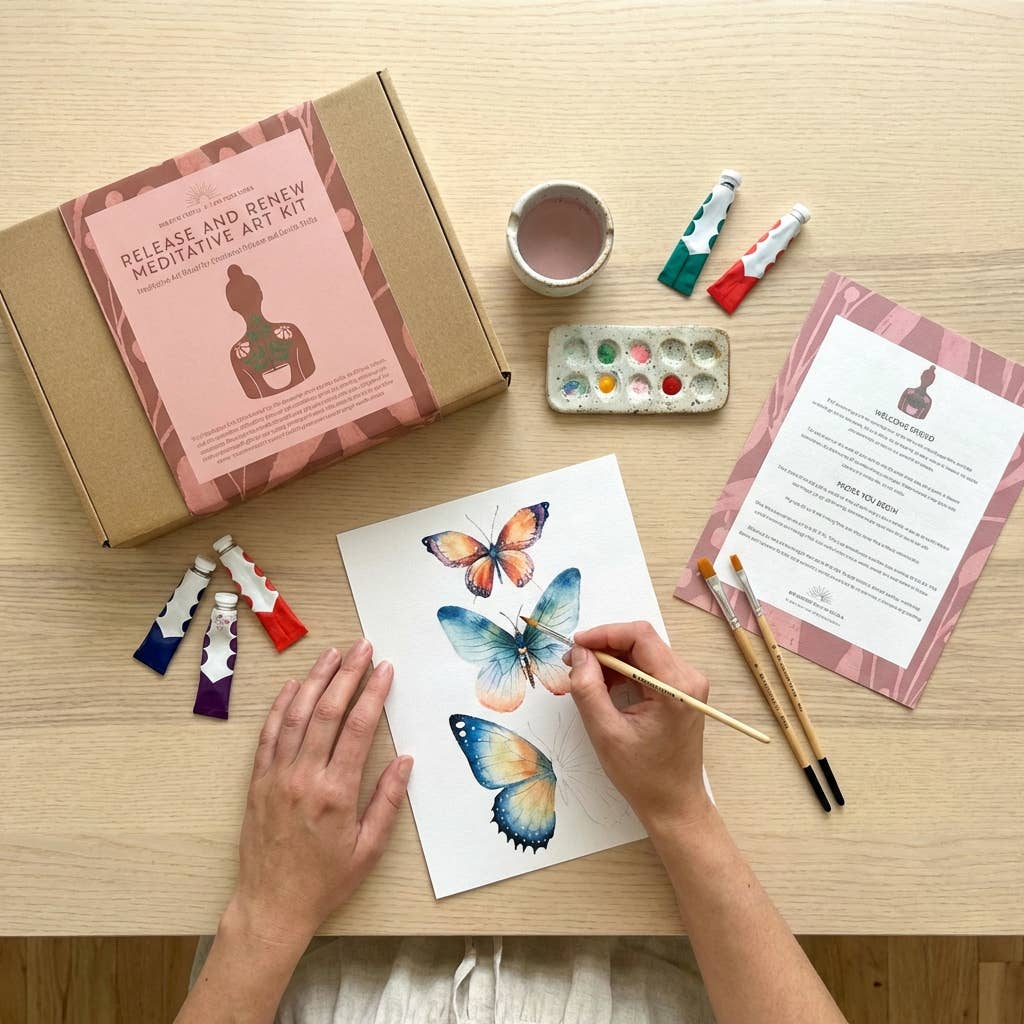 Release + Renew Meditative Art Kit