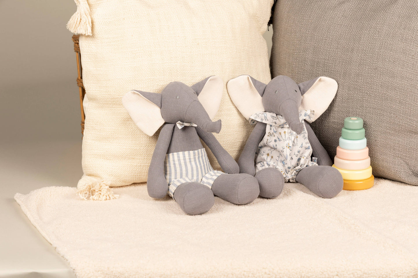 Bernadette & Michel the Elephants
