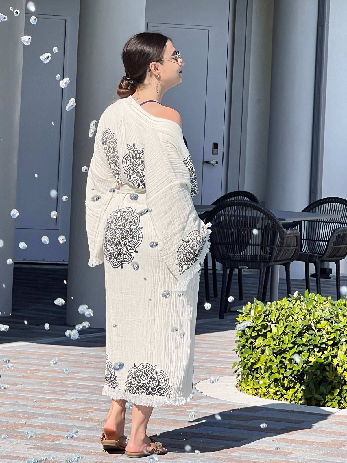 Mandala Kimono Robe