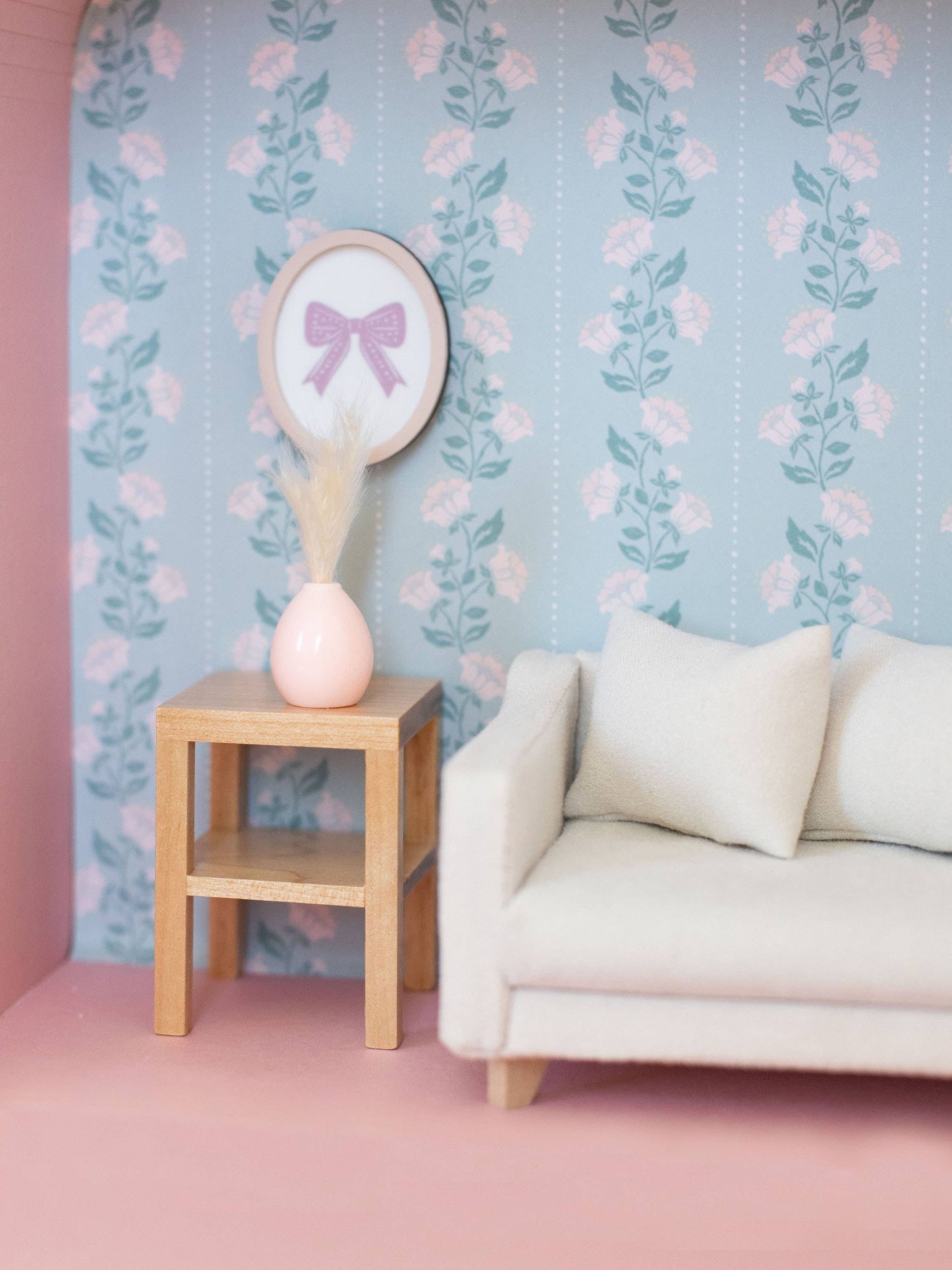 Dollhouse Miniature Pink Vase | 5 Styles