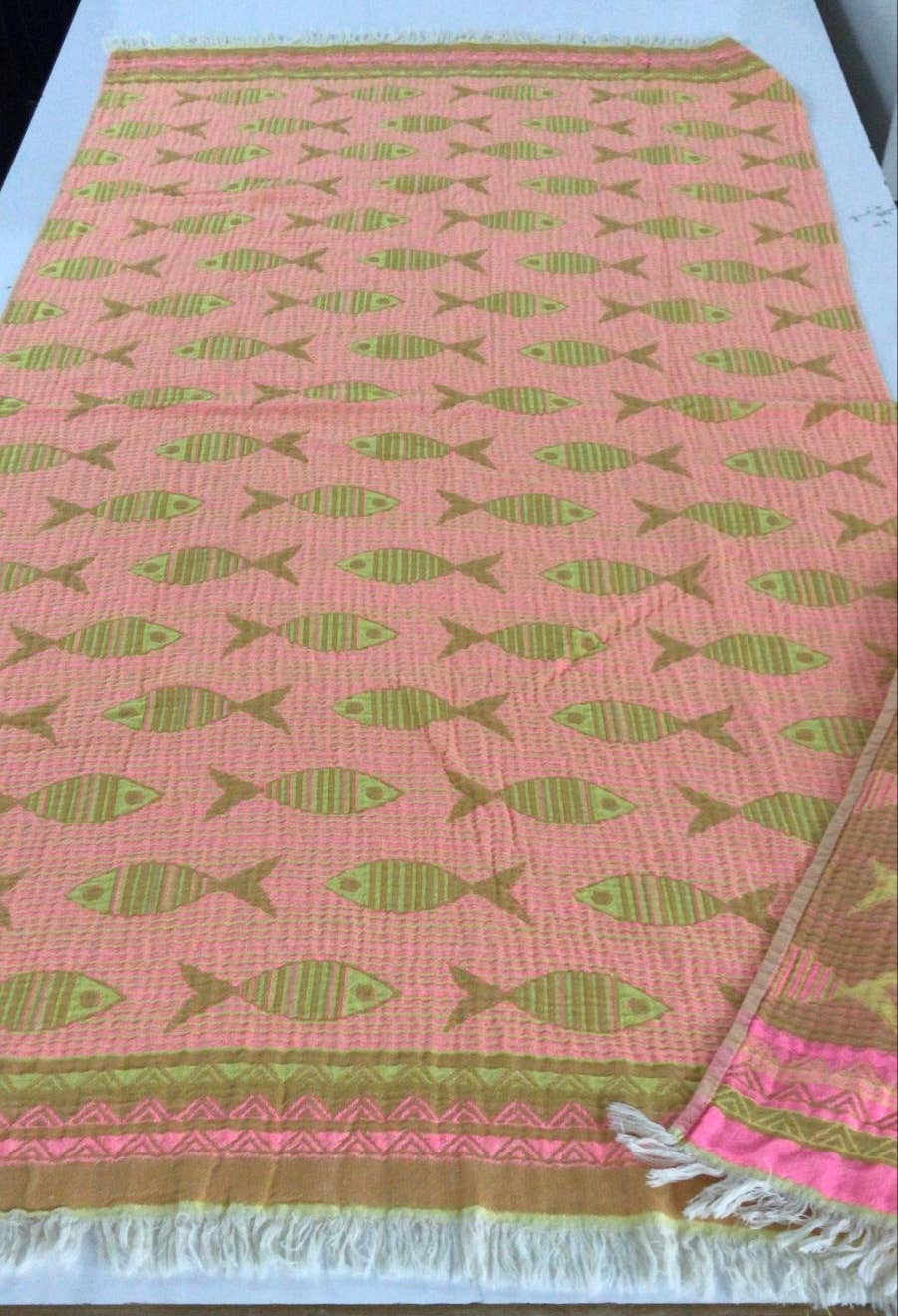 Fishes Sand Repellent Beach Towel 
