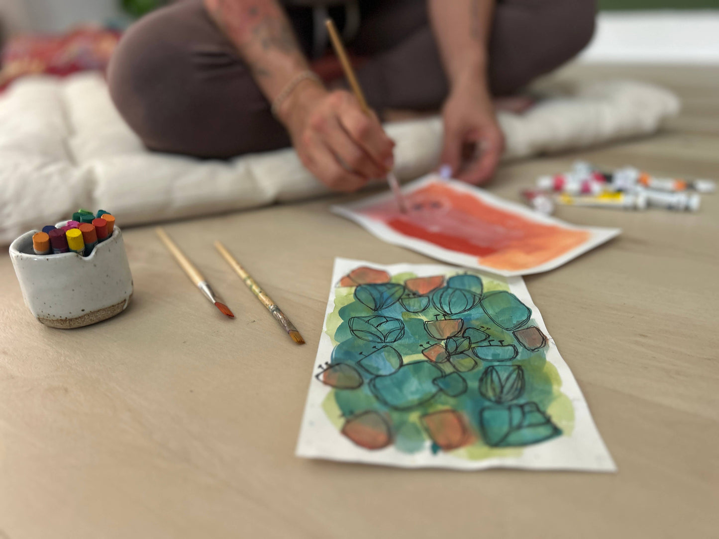 Release + Renew Meditative Art Kit