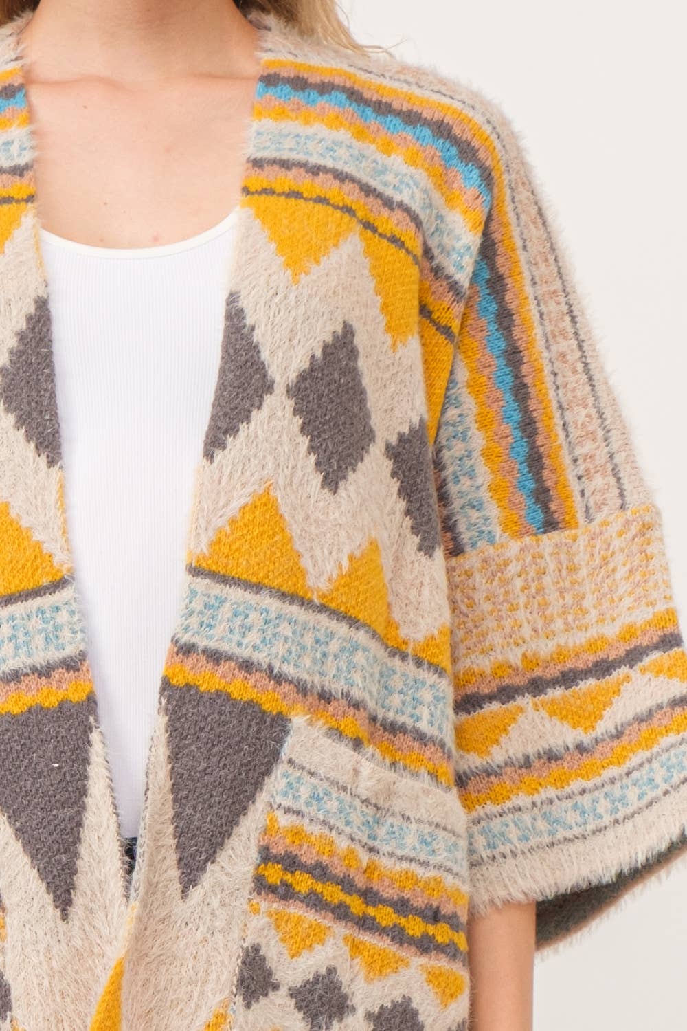Fuzzy Cardigan