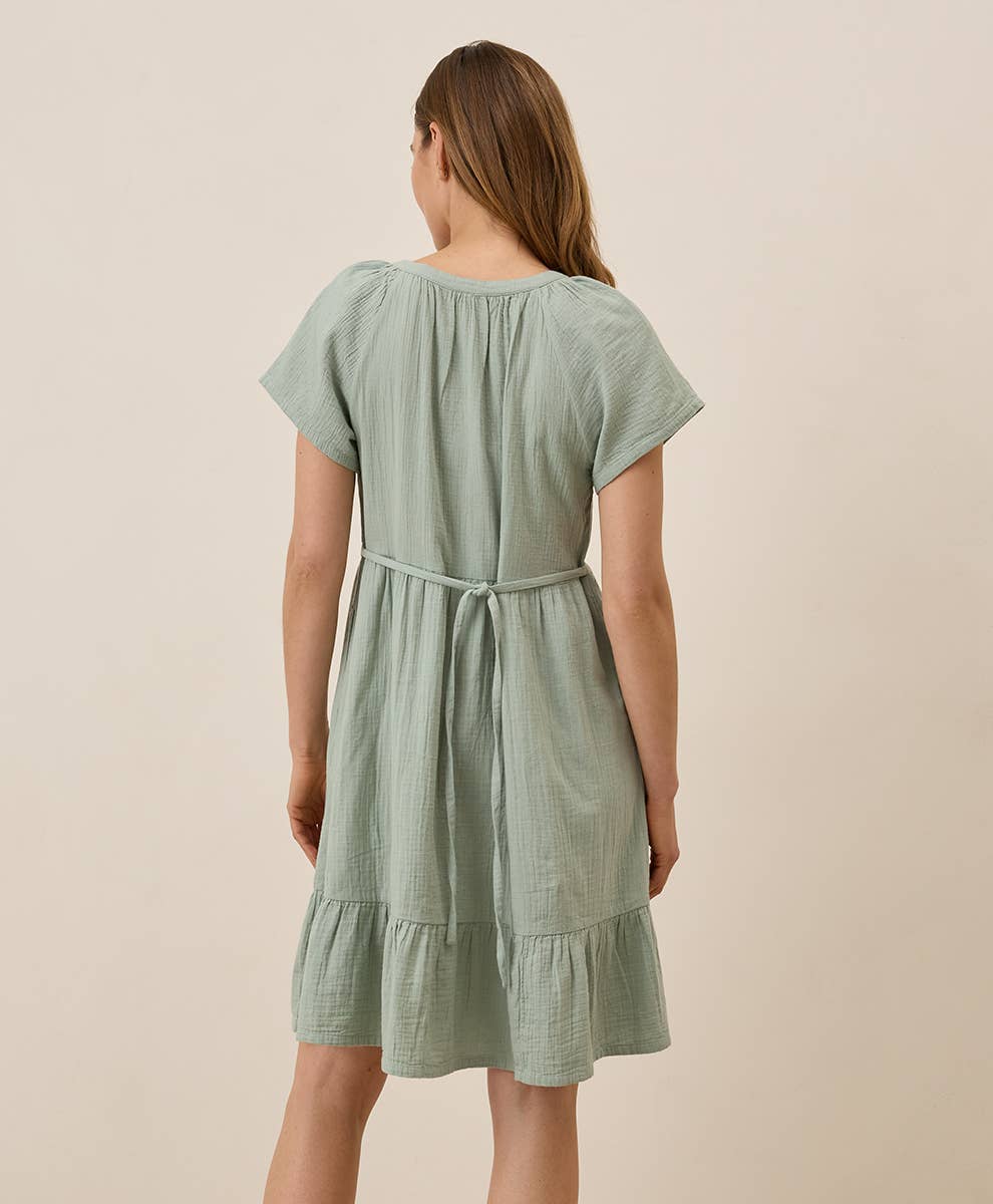 Women's Coastal Double Gauze Breezy Dress