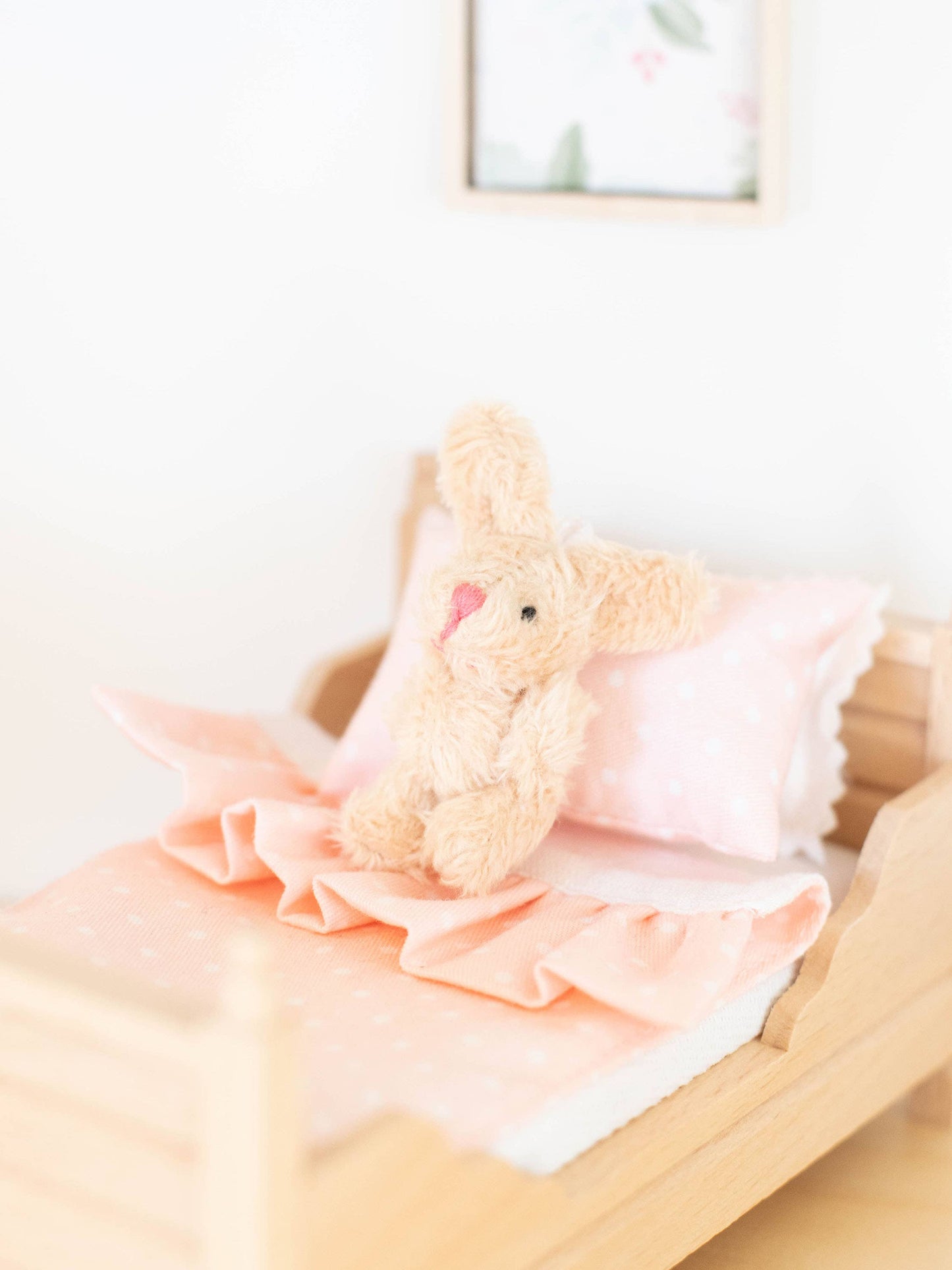 Dollhouse Plush Bunny Stuffed Animal | Multiple Colors