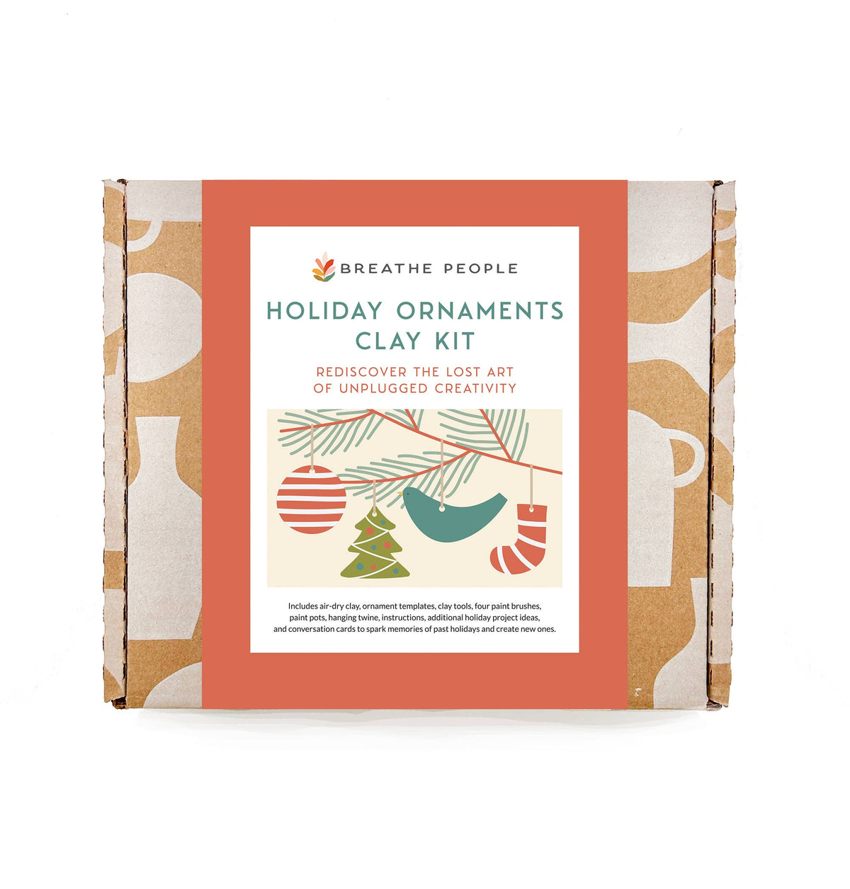 Holiday Ornament Clay Kit