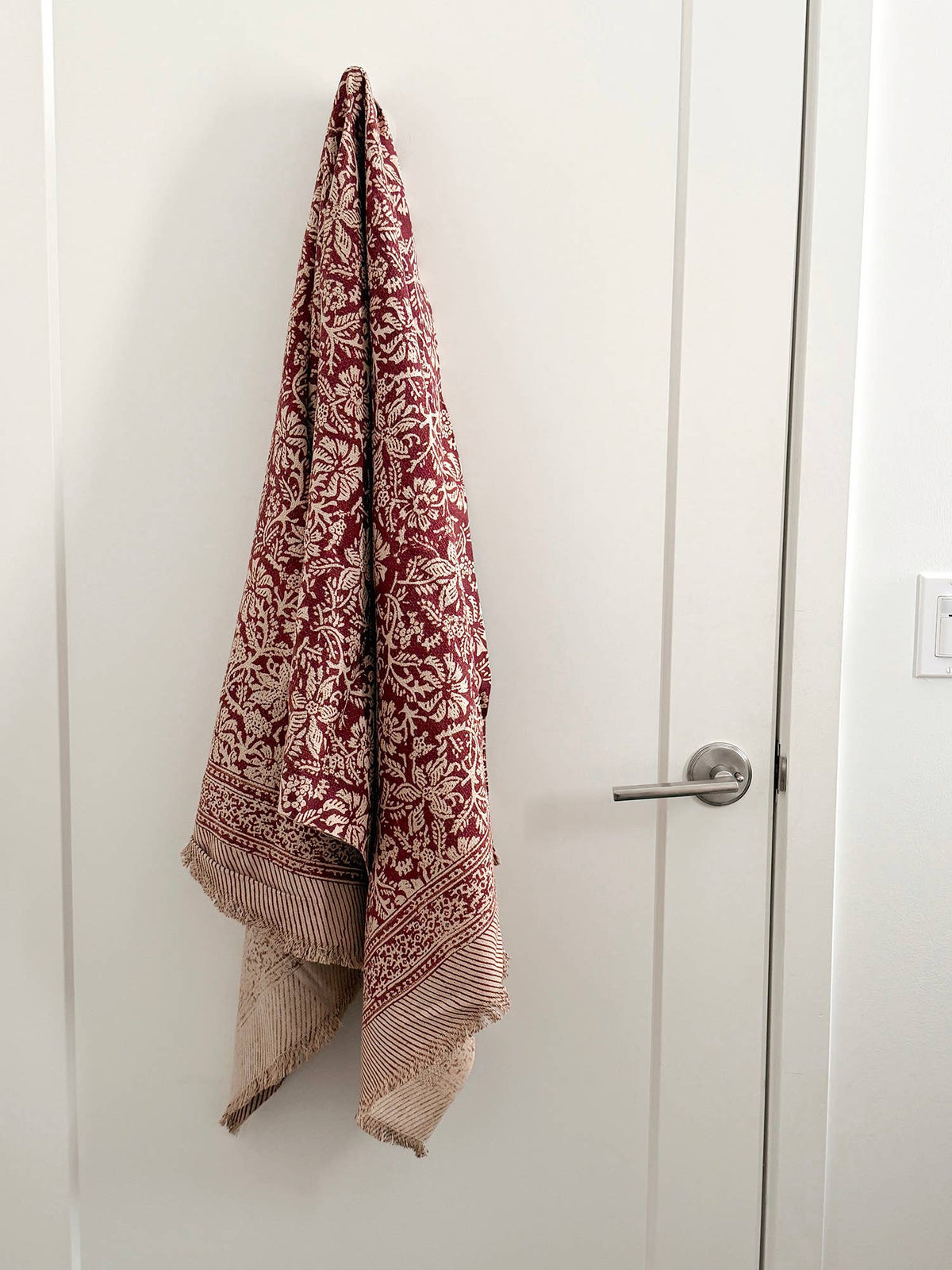 Circe Block Print Bath Towel