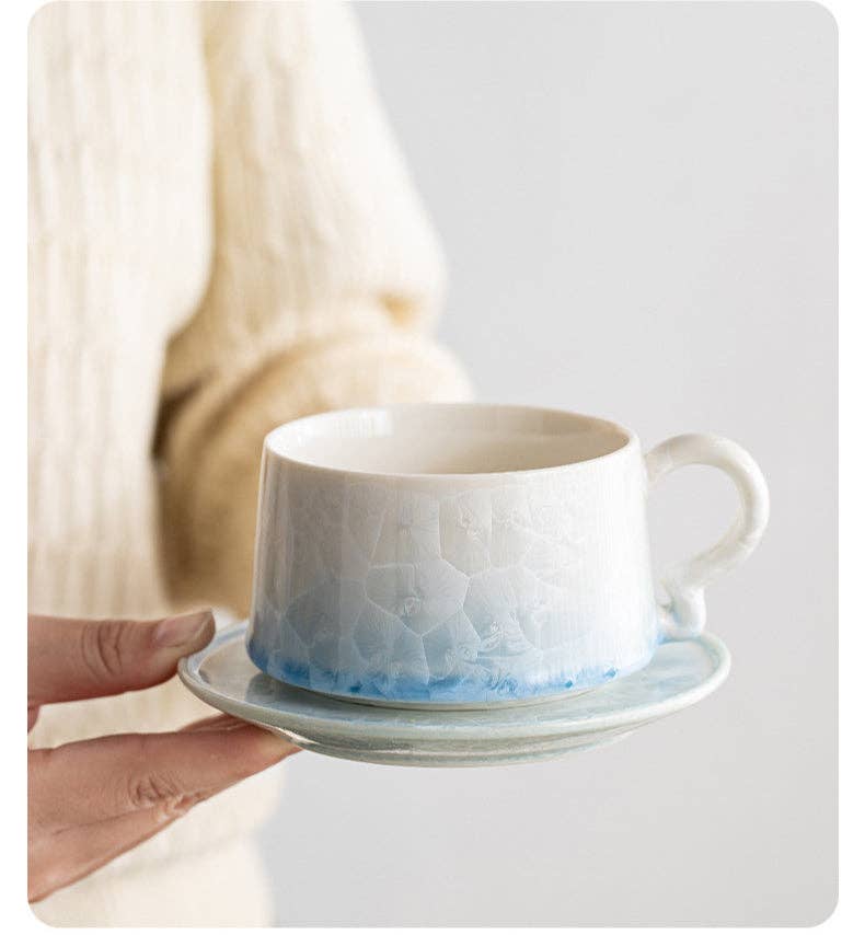 Gohobi Crystal Glazed Coffee Cup Mug