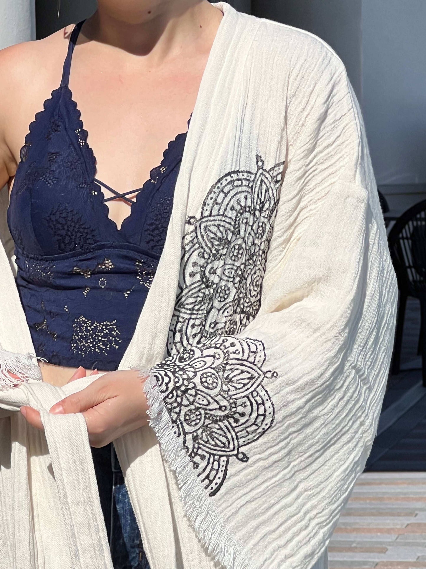 Mandala Kimono Robe