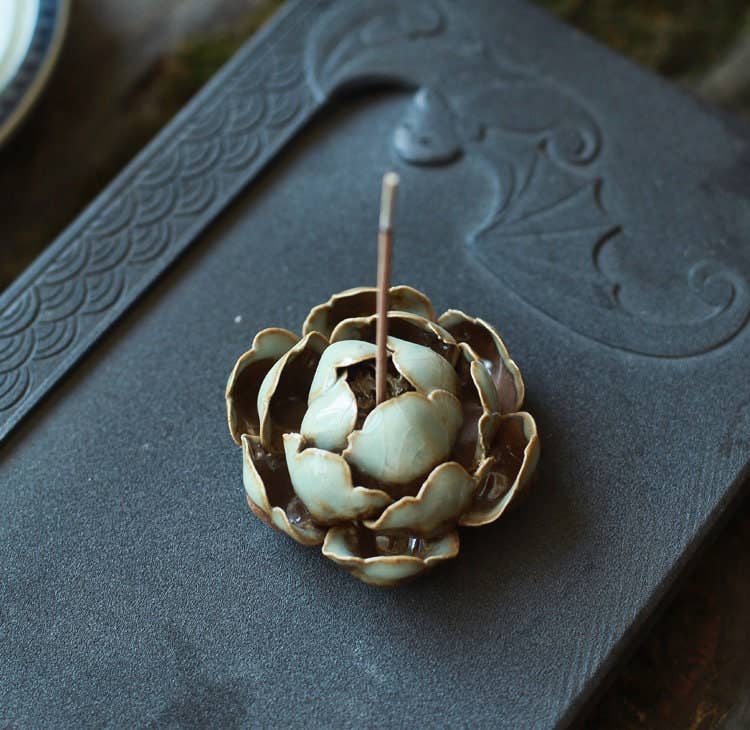 Gohobi Handmade Ceramic incense burner