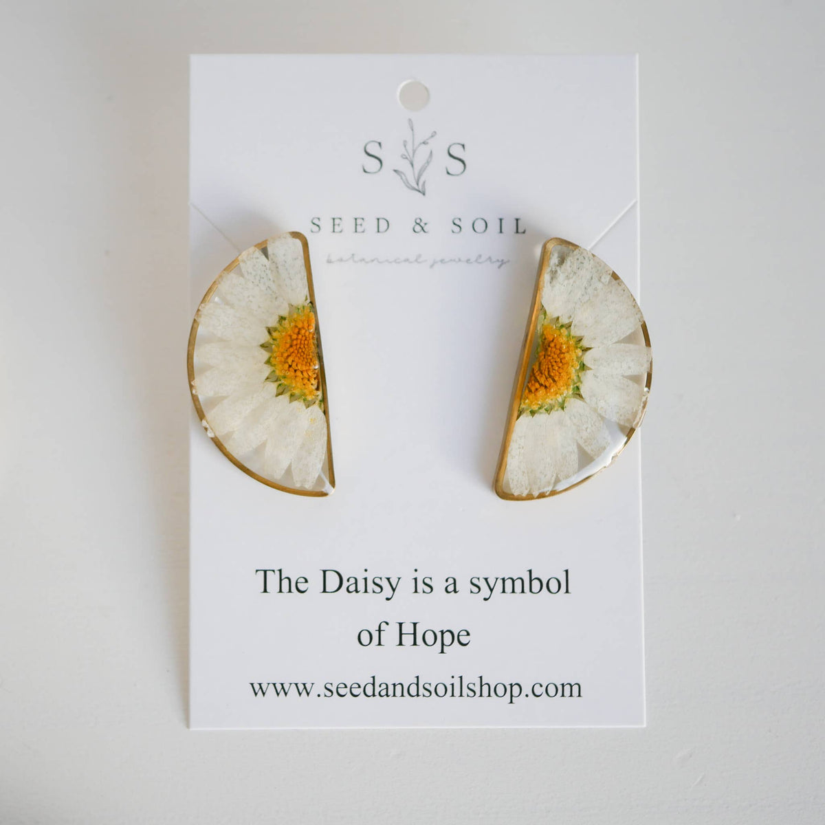 Tiny Forgetmenot Teardrop Studs