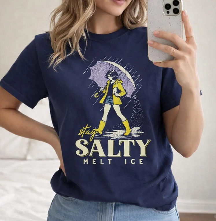 Stay Salty Melt Ice Graphic T-Shirt
