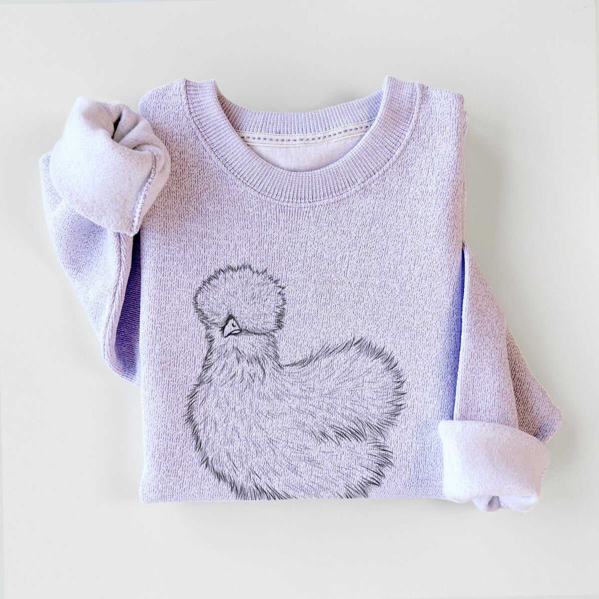 Silkie Chicken - Knit Sweatshirt