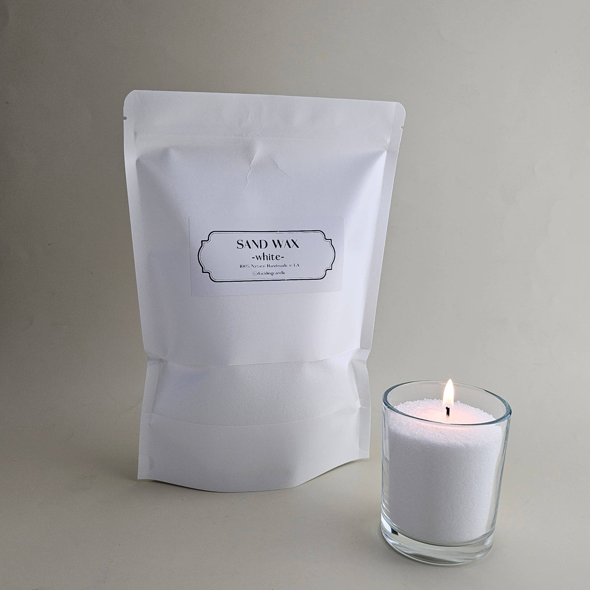 Sand Wax White bag