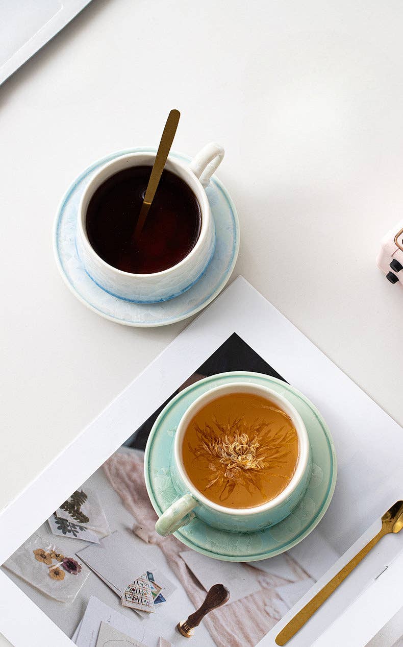 Gohobi Crystal Glazed Coffee Cup Mug