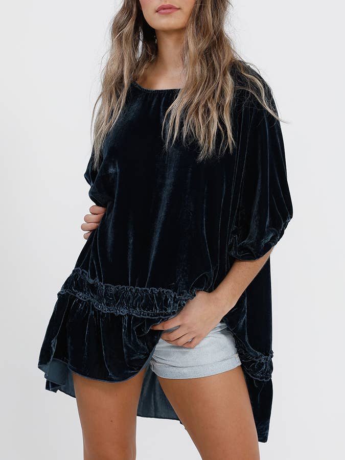 WOMEN'S - Violette Luxury Velvet Top